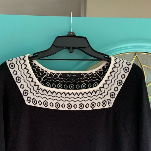 🎾Style & Co. Sweater & Scarf - Picture 9 of 10